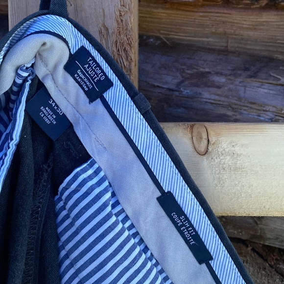 Club Monaco slim fit, tailored adjusted dress pants - Picture 3 of 3